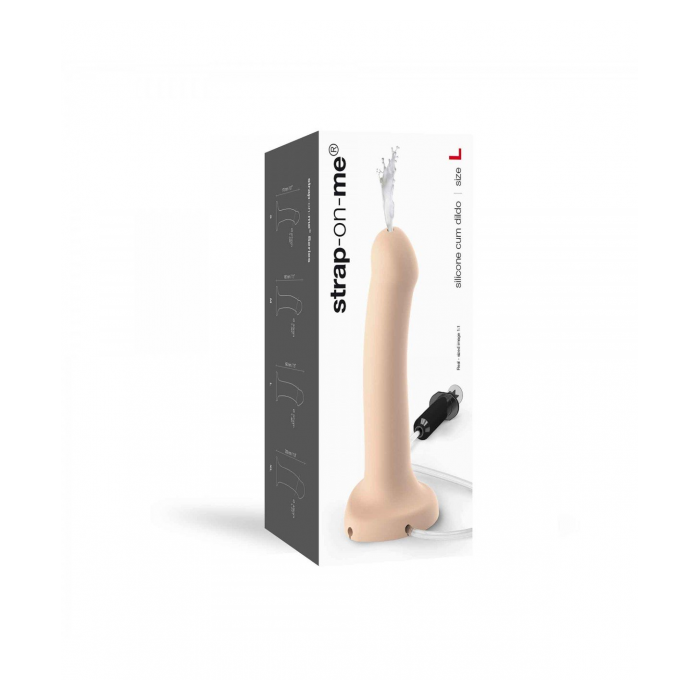 Silicone cum dildo  T.L de STRAP-ON-ME